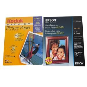 Photo Paper , Kodak and Epson